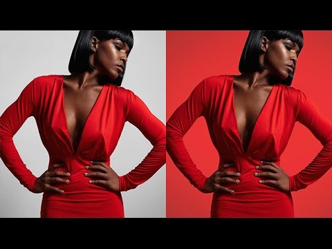 How to Add a Colored Background to a Portrait