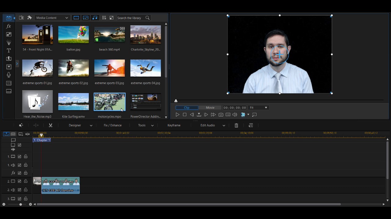 PowerDirector Audio Settings YouTube