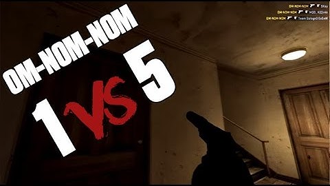 CS:GO - Clutch 1v5 de_inferno (60fps)