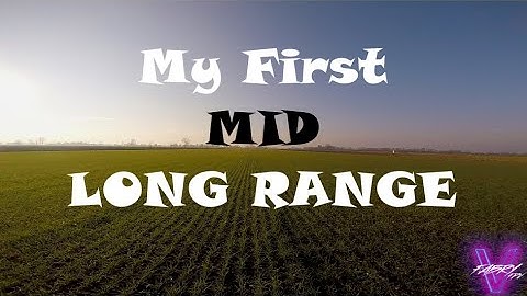 My First Mid Long Range - FreeStyle FPV - TBS Crossfire - FabryVFPV