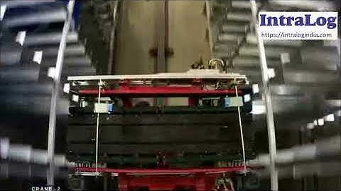 AS/RS MiniLoad Stacker Crane Telescopic Slides Double Deep