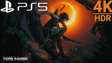 SHADOW OF TOMB RAIDER (PS5) 4K HDR Walkthrough Gameplay Part 1: INTRO (4K 60FPS)