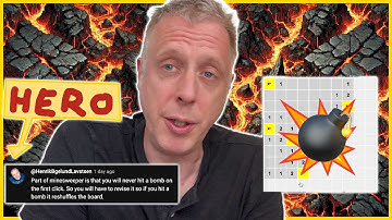 Viewer Catches Minesweeper Bug!