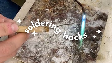 Metalsmithing for Beginners - Learn Jewelry Making: Soldering Technique Hacks - With wire solder
