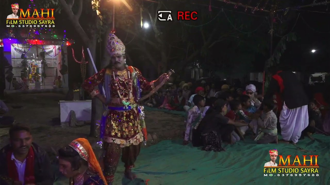 मोती भाई रावो का सायरा द्वारा निकाला गया  पाबूजी राठौड़ का खेल 2024 #gavari #गवरी