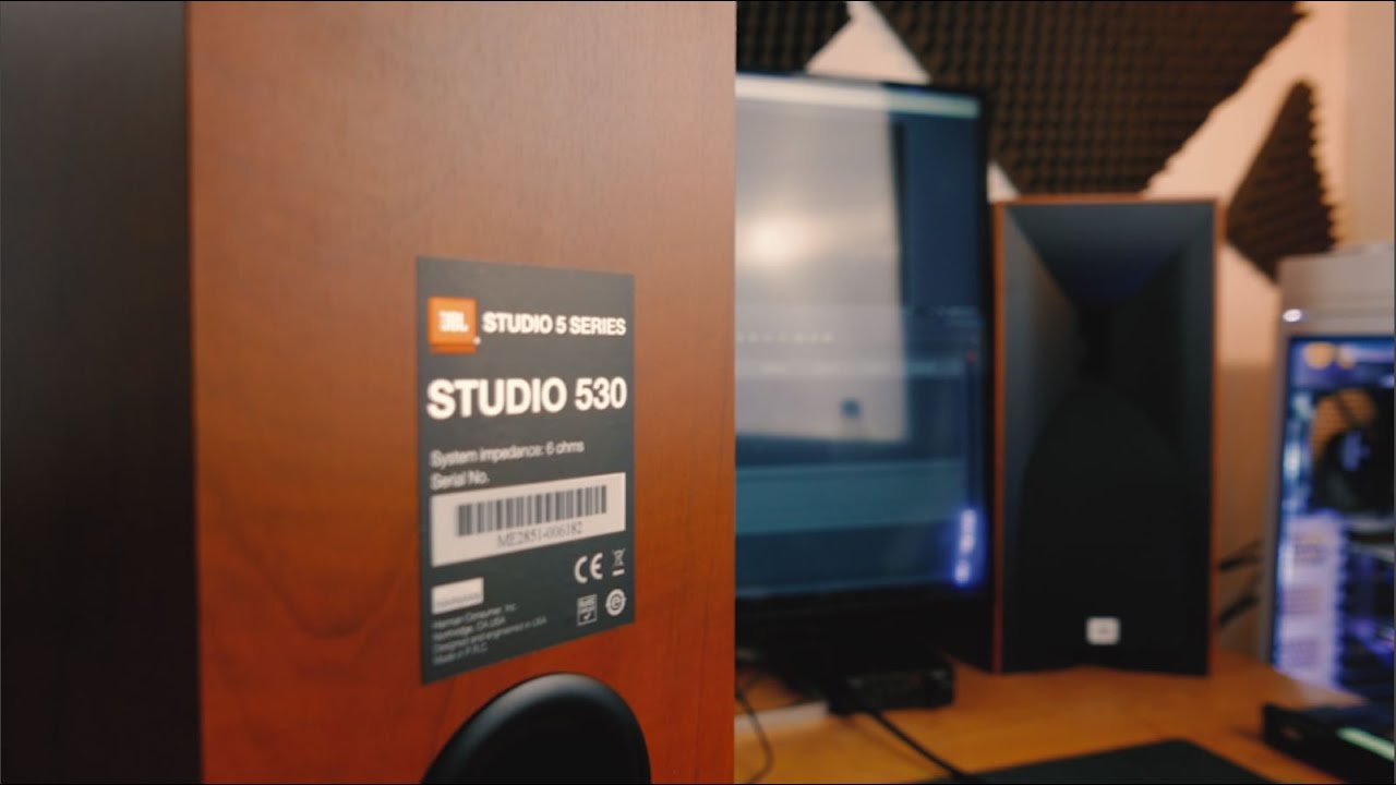 JBL Studio 530 Review / Overkill Desktop Sound Setup würde ich sagen