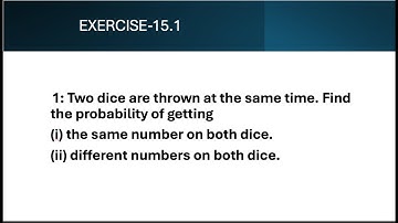 MATHS/CLASS10/NCERT/PROBABILITY/CHAPTER-15/EX-15.1/Q1/VIDEO-1