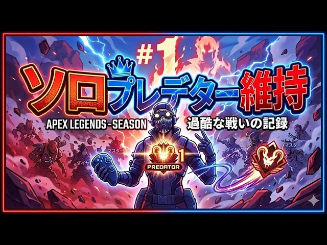PCソロプレデター維持 【APEX Legends】 - YouTube