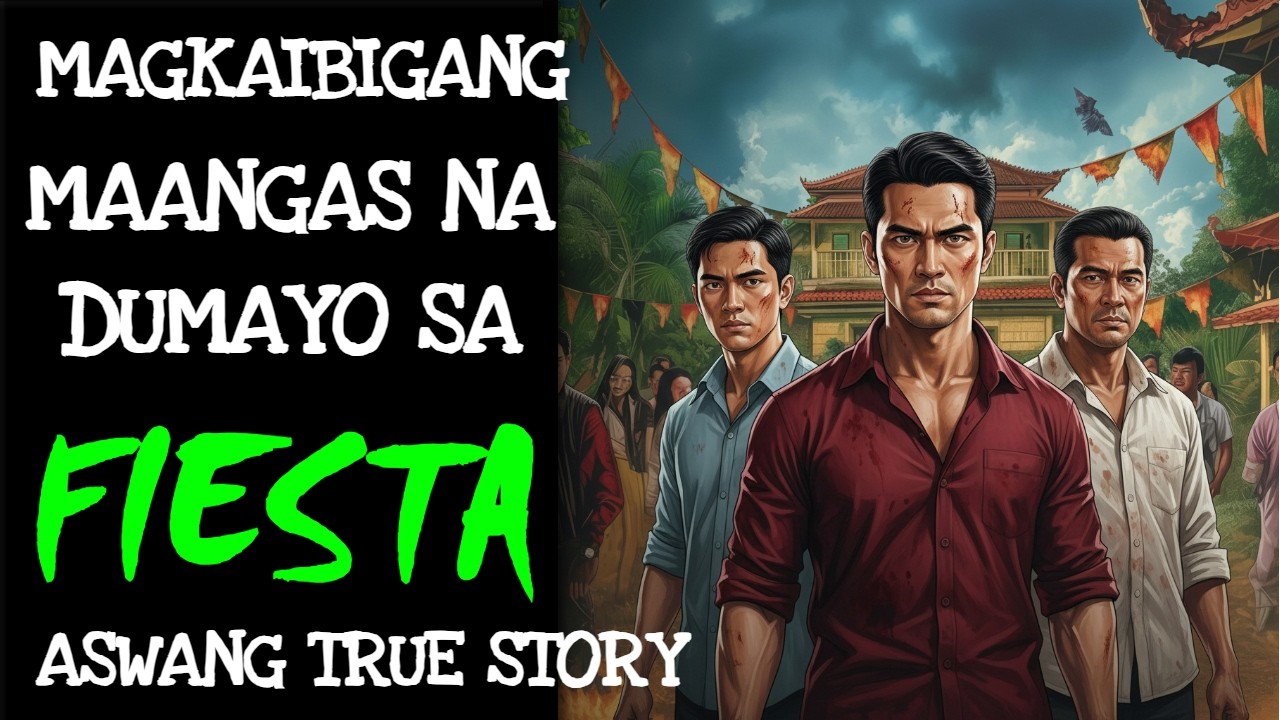 MAGKAIBIGANG MAANGAS NA DUMAYO SA FIESTA | Kwentong Aswang | True Story