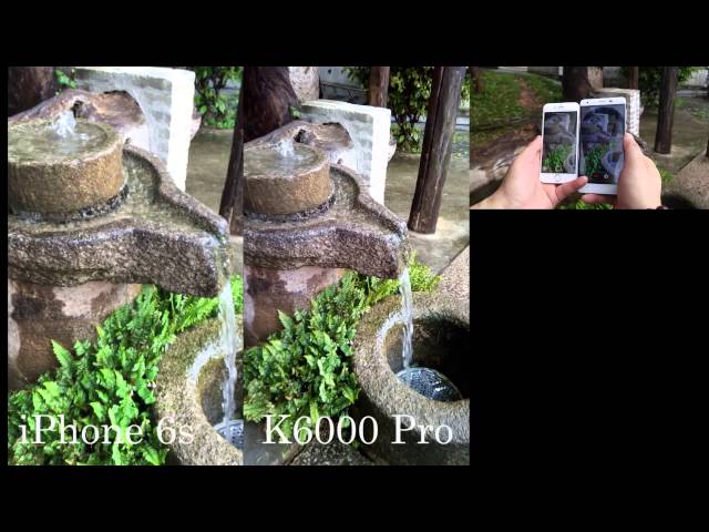 Oukitel K6000 Pro vs iPhone 6S, Camera Performance Comparison
