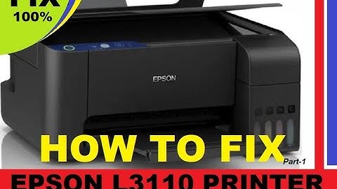 HOW TO FIX Epson L-3110 Printer ALL LIGHTS/ BLINKING FLASHING (TAGALOG)  II  100% FIXED (Part1)