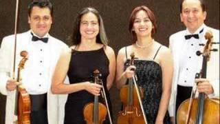 the string quartet Jose white Plays La comparsa