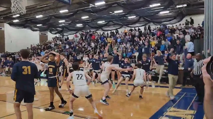 New Trier High School buzzer-beater to beat Glenbrook South in sectional matchup