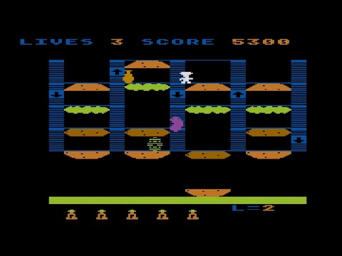 Atari 8-bit:- Basic Burger (BASIC game)