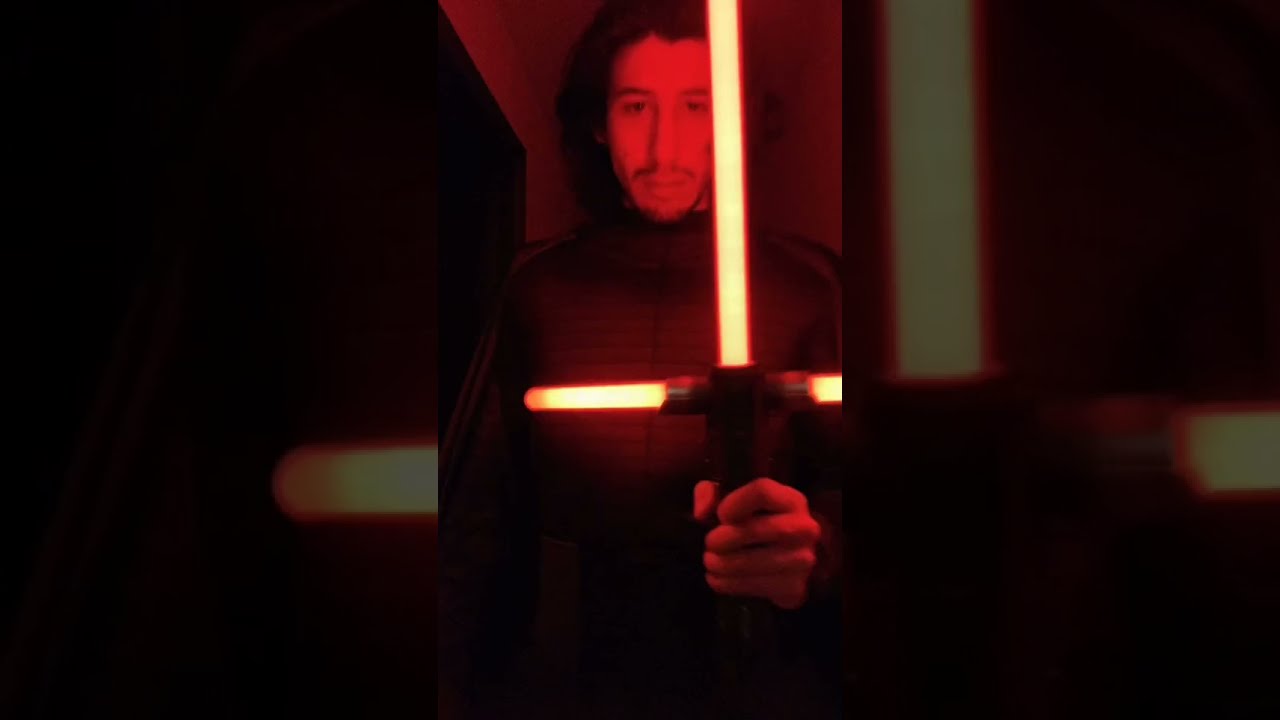 ❤️Only trust in the force 🙌🏻 #starwars #kyloren #force #lightsaber #red