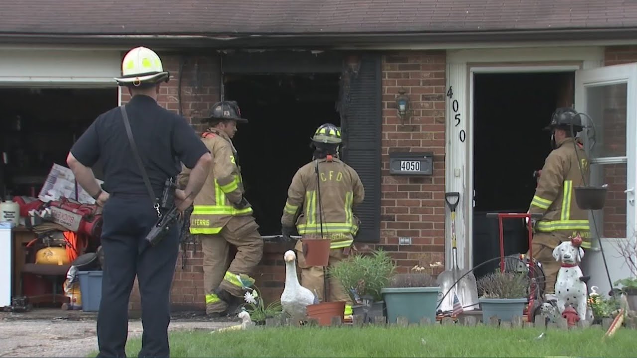 Woman, 58, killed in south Columbus house fire - YouTube
