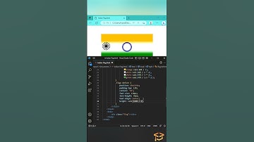 Animated 3D Indian Flag | HTML and CSS Tutorial for Beginners | #shorts #india #tutorial