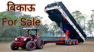 120hp का बेलारूस और भारत की सबसे बड़ी ट्राली बिकाऊ है | Solis 120hp | INDIAN TRACTOR