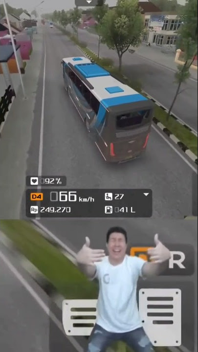 Momen Bang Windah Joget  ||  DJ Mengapa Mudahnya #windah #bussimulatorindonesia