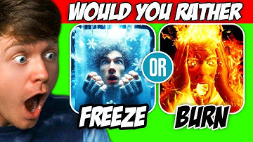 HARDEST Would You Rather QUESTIONS!? (Reaction)