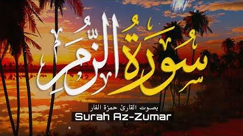 أجمل تلاوة عجيبة تهز الروح والجوارح | القارئ حمزة الفار | من سورة الزمر 🌹