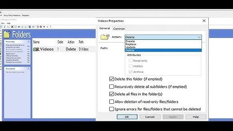 How To Delete Folder on All Domain Computers Using Group Policy On Windows Server 2022