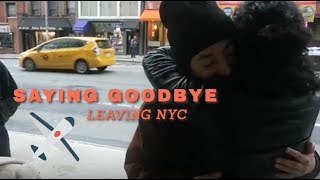 SAYING GOODBYE \/\/ LEAVING NEW YORK CITY  - VLOG 13