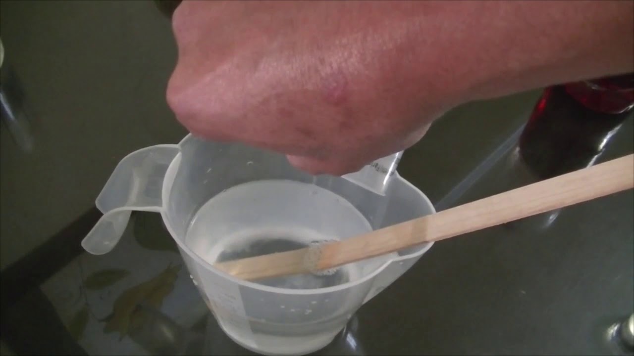 SARRICIDA, Como fabricarlo con la mejor calidad. - como fazer a descalcificação