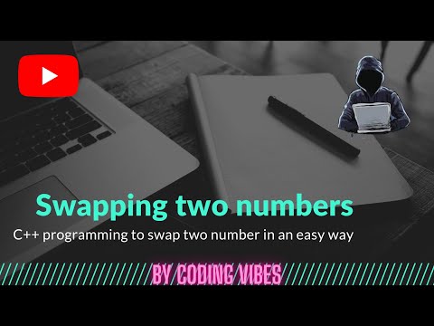 Write a Cpp program for swapping two numbers |How to swap two numbers in c++? | Easiest solution