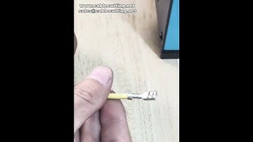 Custom Ferrule Connector Crimping for 2 8 6 3 Ferrules #factory #machine