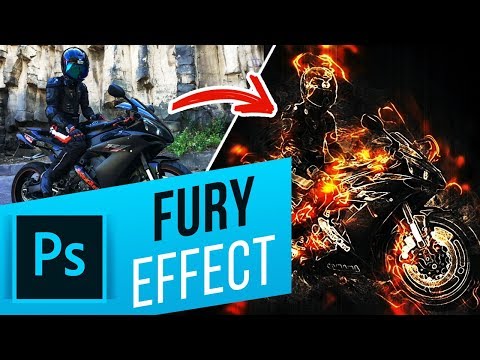 How to Make Fury Effect on Photoshop | Fury Photoshop Action