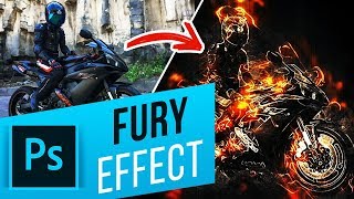 How to Make Fury Effect on Photoshop | Fury Photoshop Action