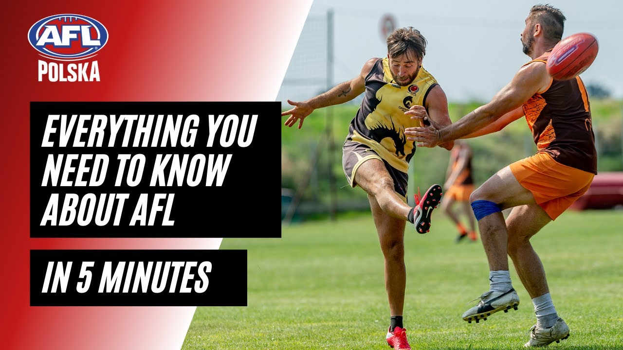 Everything you need to know about AFL in 5 minutes.