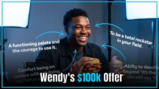 Wendy’s will pay you $100K to be their new ‘Chief Tasting Officer’