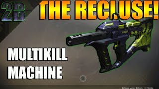 Destiny 2 The Recluse Pinnacle Weapon Pvp Gameplay Review Jokers Wild Season Of The Drifter