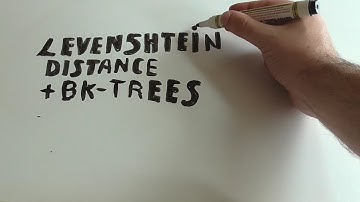 Spell checking with Levenshtein distance and Bk-Trees