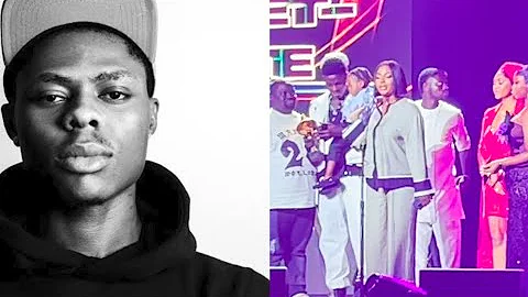 He Still Lives! Mohbad’s Wife, Son & Brother Receive His Posthumous Award at Headies