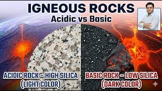 Igneous Rocks Explained | Acidic vs Basic Rocks | Granite &amp; Basalt | Physical Geography UPSC