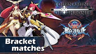 BlazBlue Central Fiction - Senpai~ (Azrael) vs MiracleSpire (Lambda)