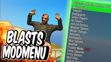 GTA 5 Online - Blasts Mod Menu V2! [1.26 TU26 RGH/JTAG] + Download!