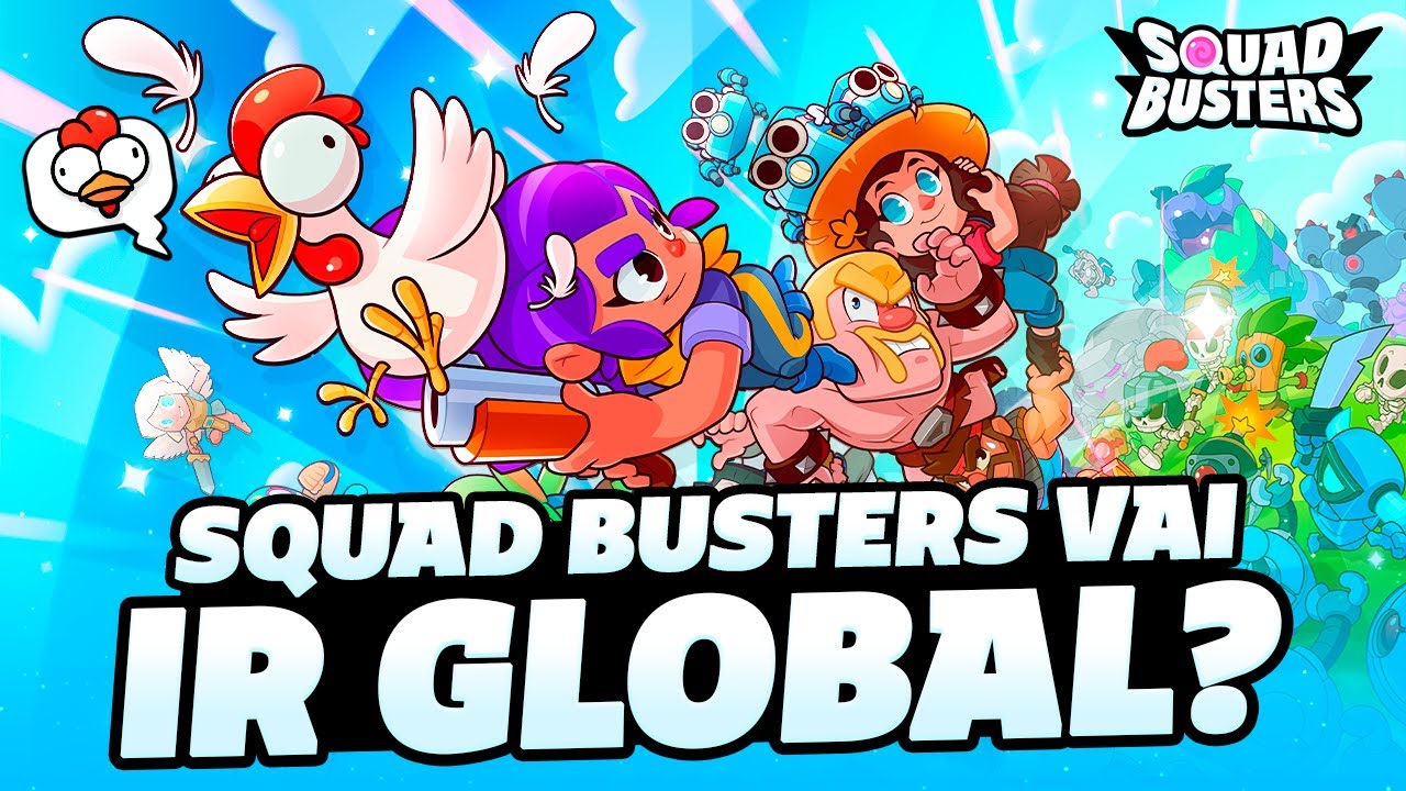 NOVO JOGO DA SUPERCELL CHEGANDO SQUAD BUSTERS!!! 