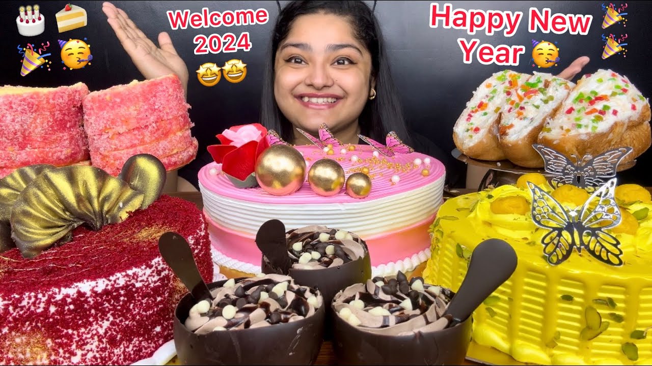 LAST VIDEO OF 2023 ❤️ ADVANCED HAPPY NEW YEAR TO YOU ALL 🎉 DHAMAKEDAR CAKE PARTY 🍰 🧁 🎂