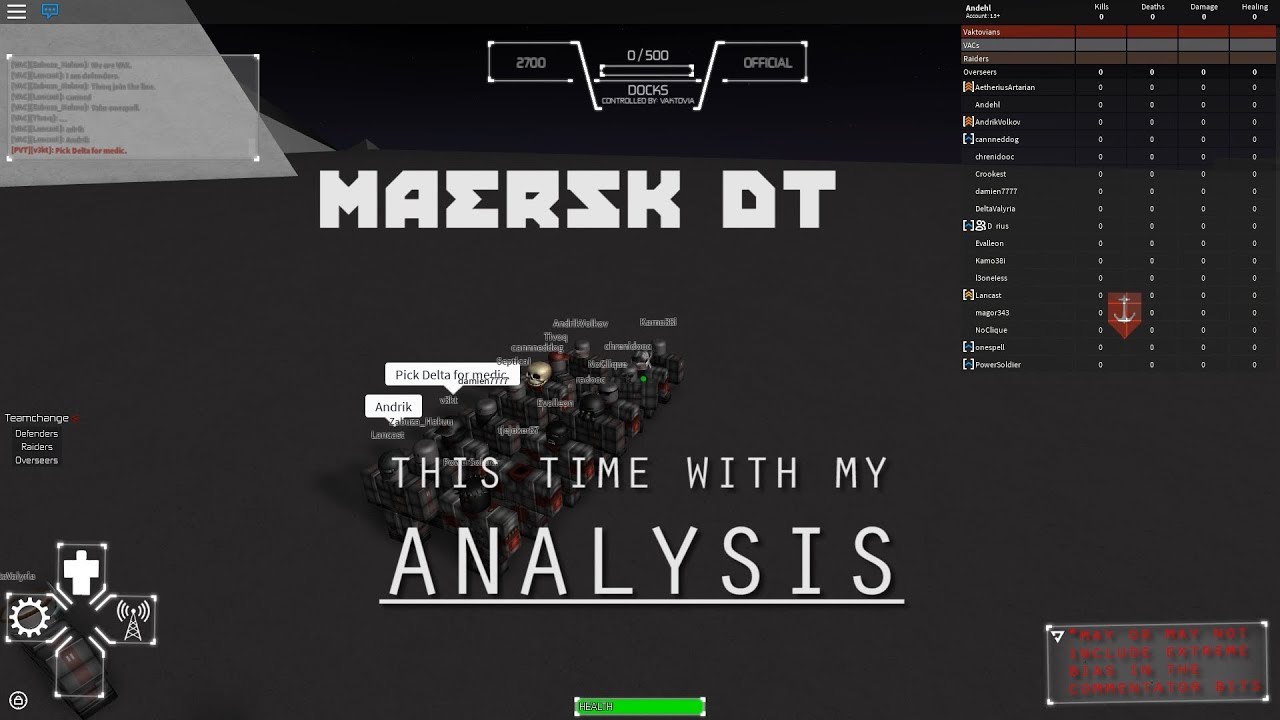 Port Maersk Dt Analysis 1 Youtube - port maersk roblox