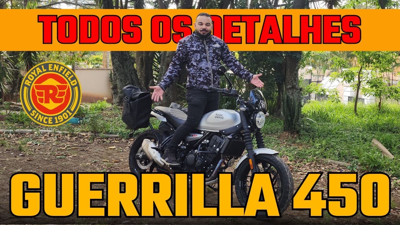 Todos detalhes da Royal Enfield Guerrilla 450