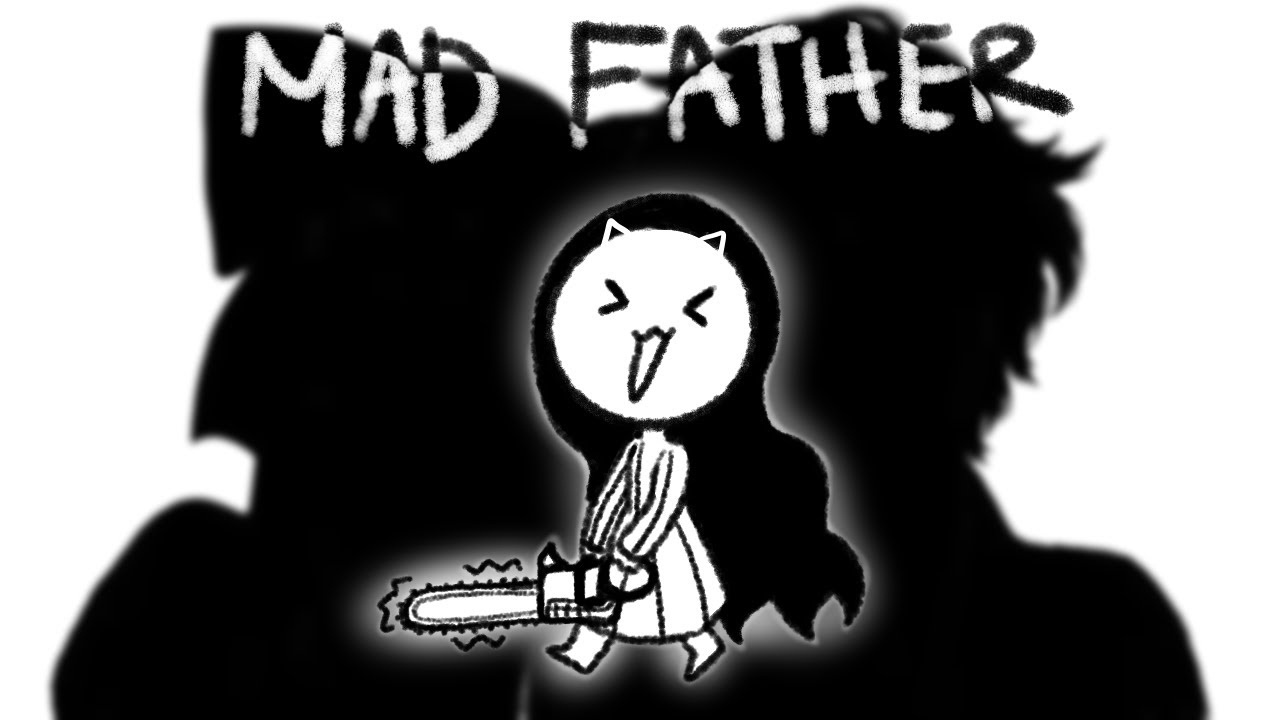 Mad Father and me drawing the two siblings.