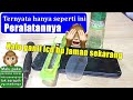 Pake peralatan seadanya ganti lcd dan batre hp jaman sekarang