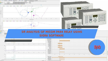 ANALYSIS OF MICOM P444 RELAY DR USING SIGRA SOFTWARE || DR ANALYSIS USING SIGRA|| DR ANALYSIS