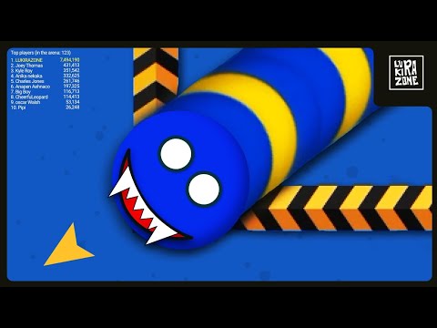 видео: WORMS ZONE epic Gameplay Top 1 | video #128 | slitherio wormate biggest snake io🐍 game | LUKIRAZONE