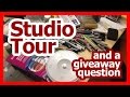 Studio Tour &amp; GiveAway Question