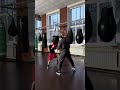 Работа на лапах. 11 лет. 2 года занятий боксом. #бокс #padwork #boxing #спорт